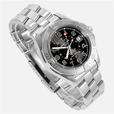 breitling colt chronometer gmt automatic watch a32350|breitling colt 32 gmt.